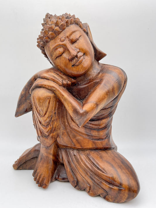 Wood Carved Buddha