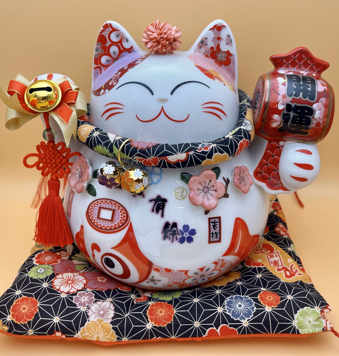 Flower Lucky Cat