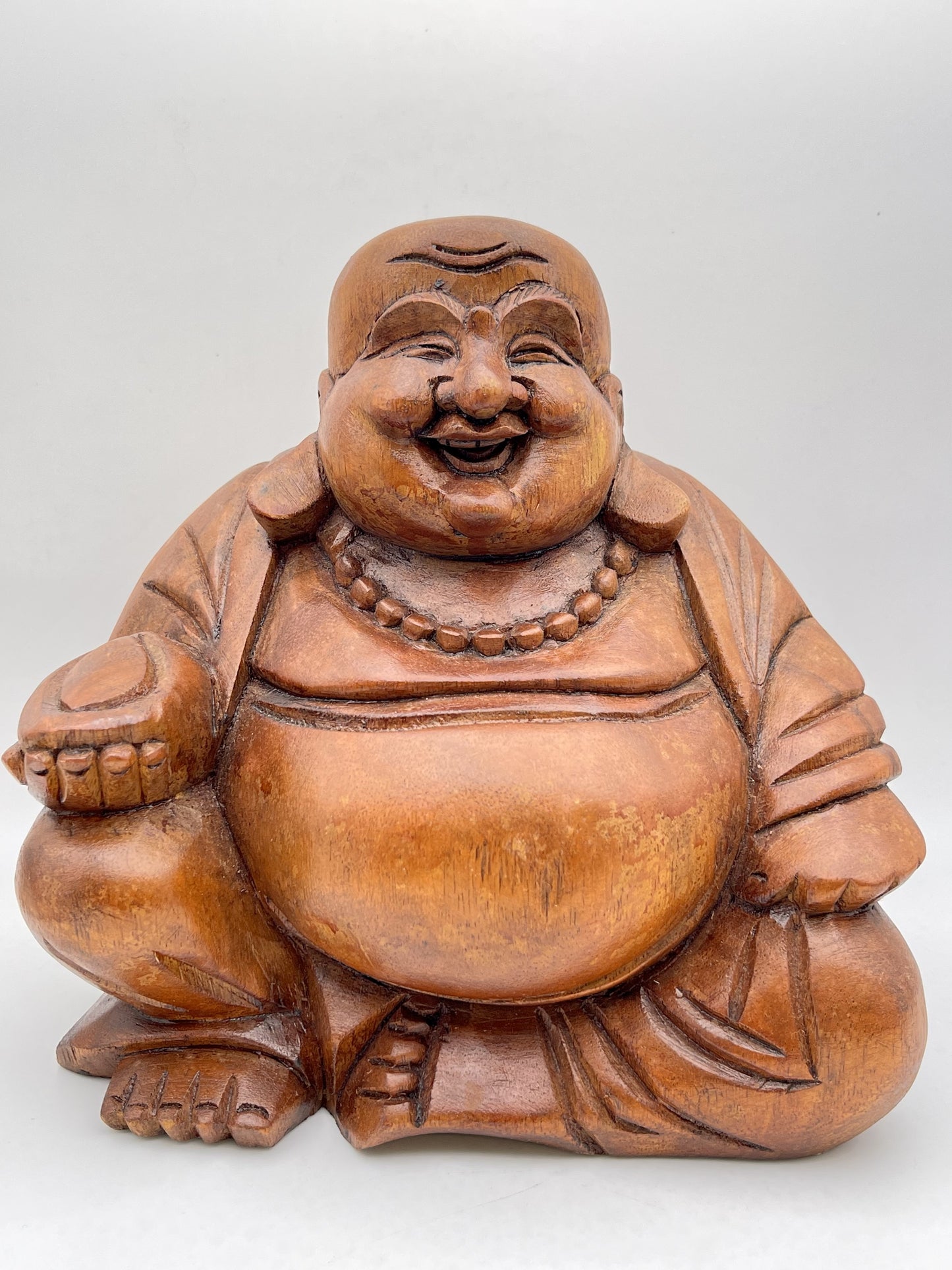 Wood Carved Buddha